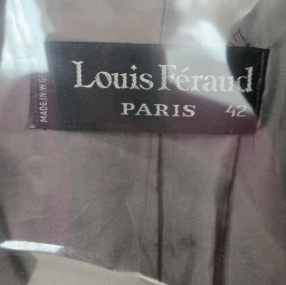 Louis Fèraud Gray Embroidered Women's Jacket - Picture 2 of 3